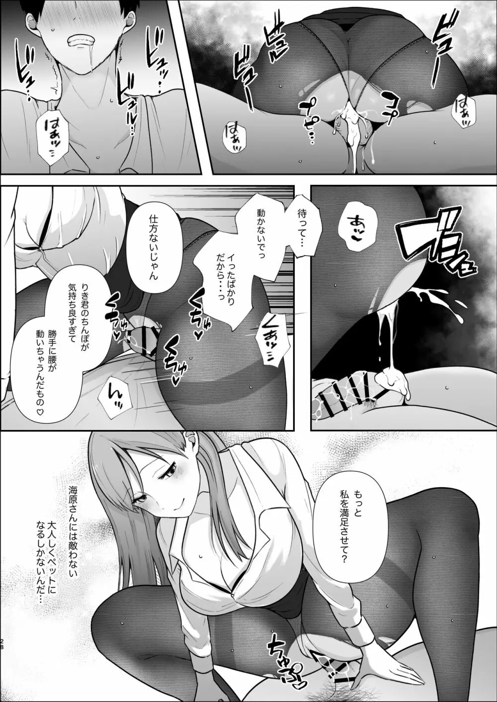 厳しい女上司のペットになった僕 Page.29