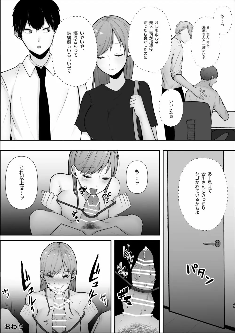 厳しい女上司のペットになった僕 Page.46