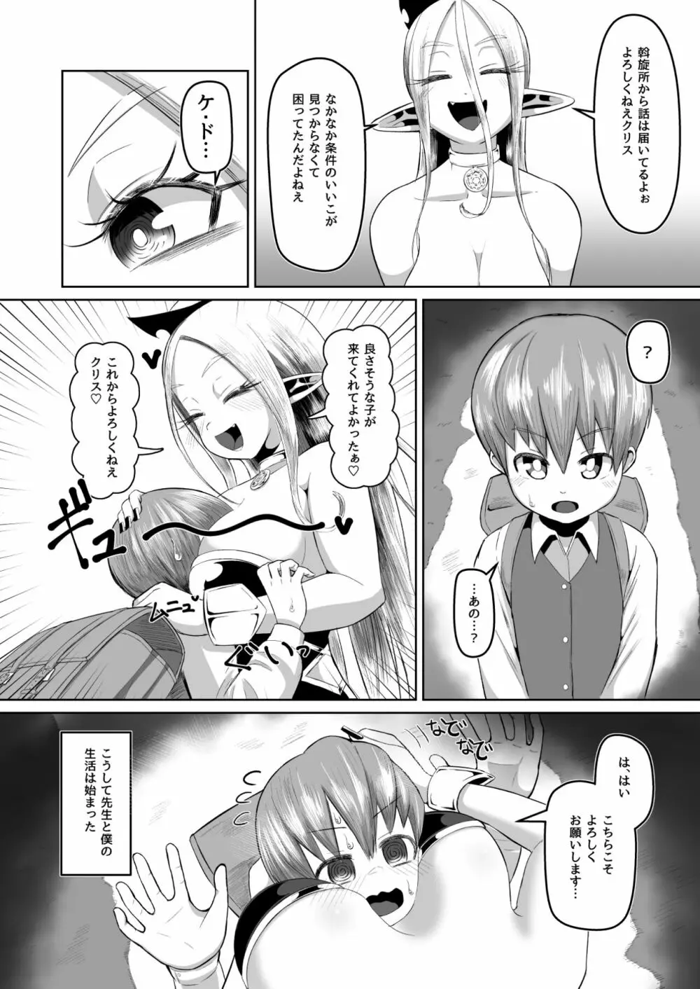 魔女と弟子の性活 Page.5