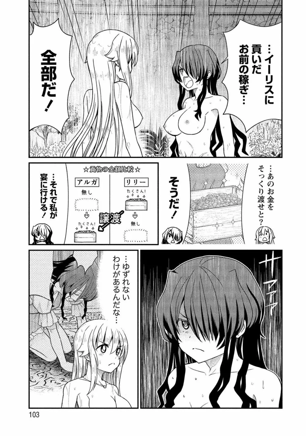 くっ殺せの姫騎士となり、百合娼館で働くことになりました。【電子限定ペーパー付き】 2 Page.103