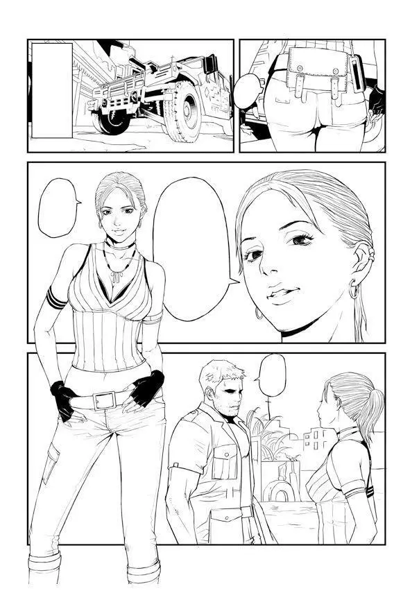 Resident Evil 5 - Arrival to Kijuju Page.3