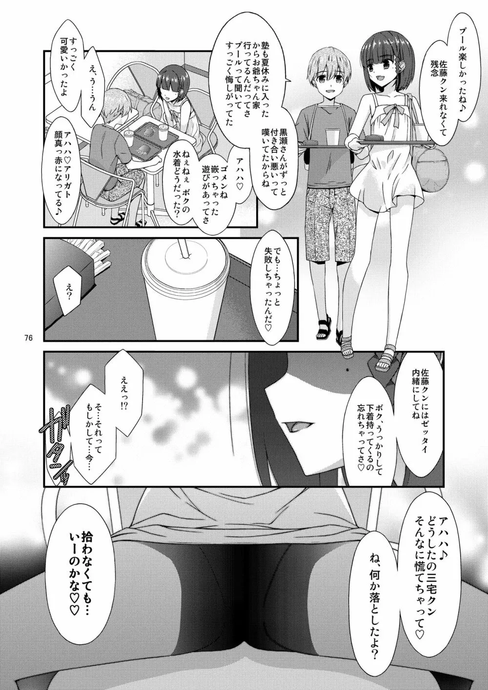 ミセタガリのオンナノコ Page.78