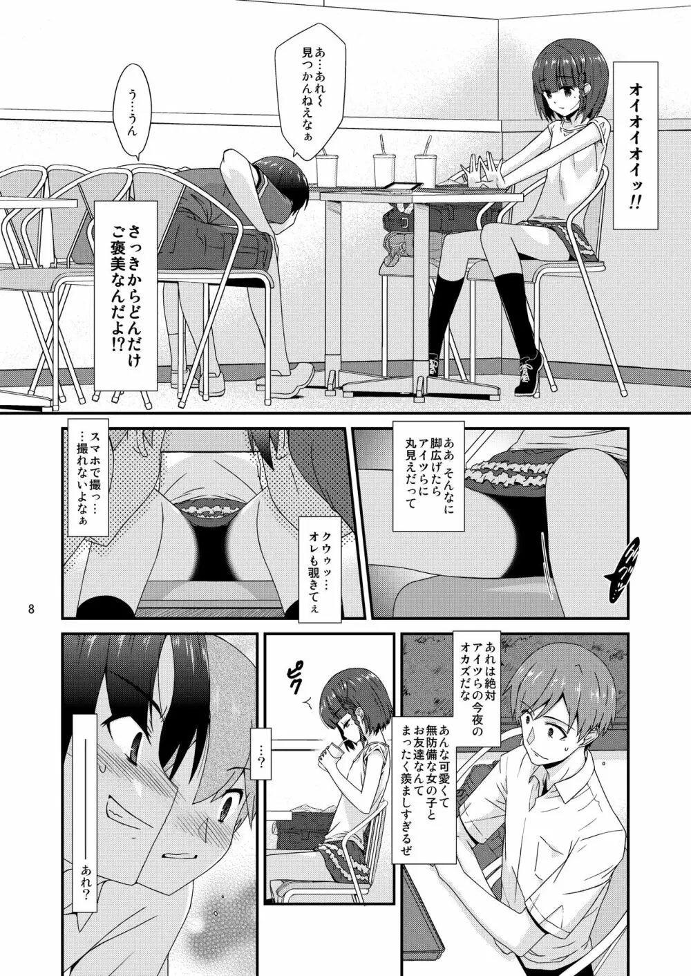 ミセタガリのオンナノコ Page.8