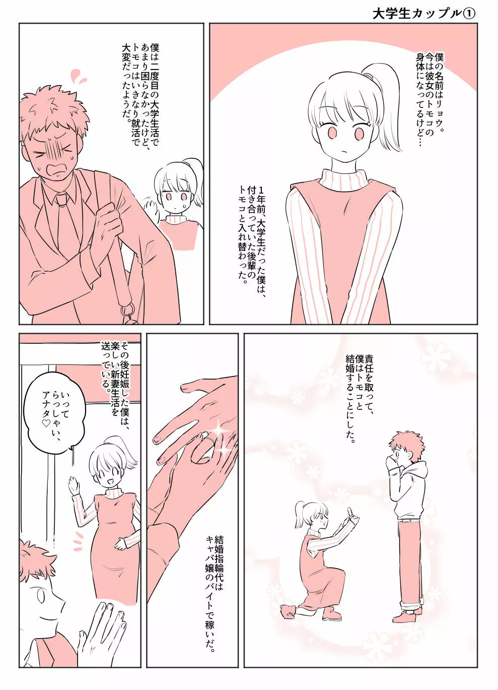 入れ替わりテロ事件から一年後 Page.14