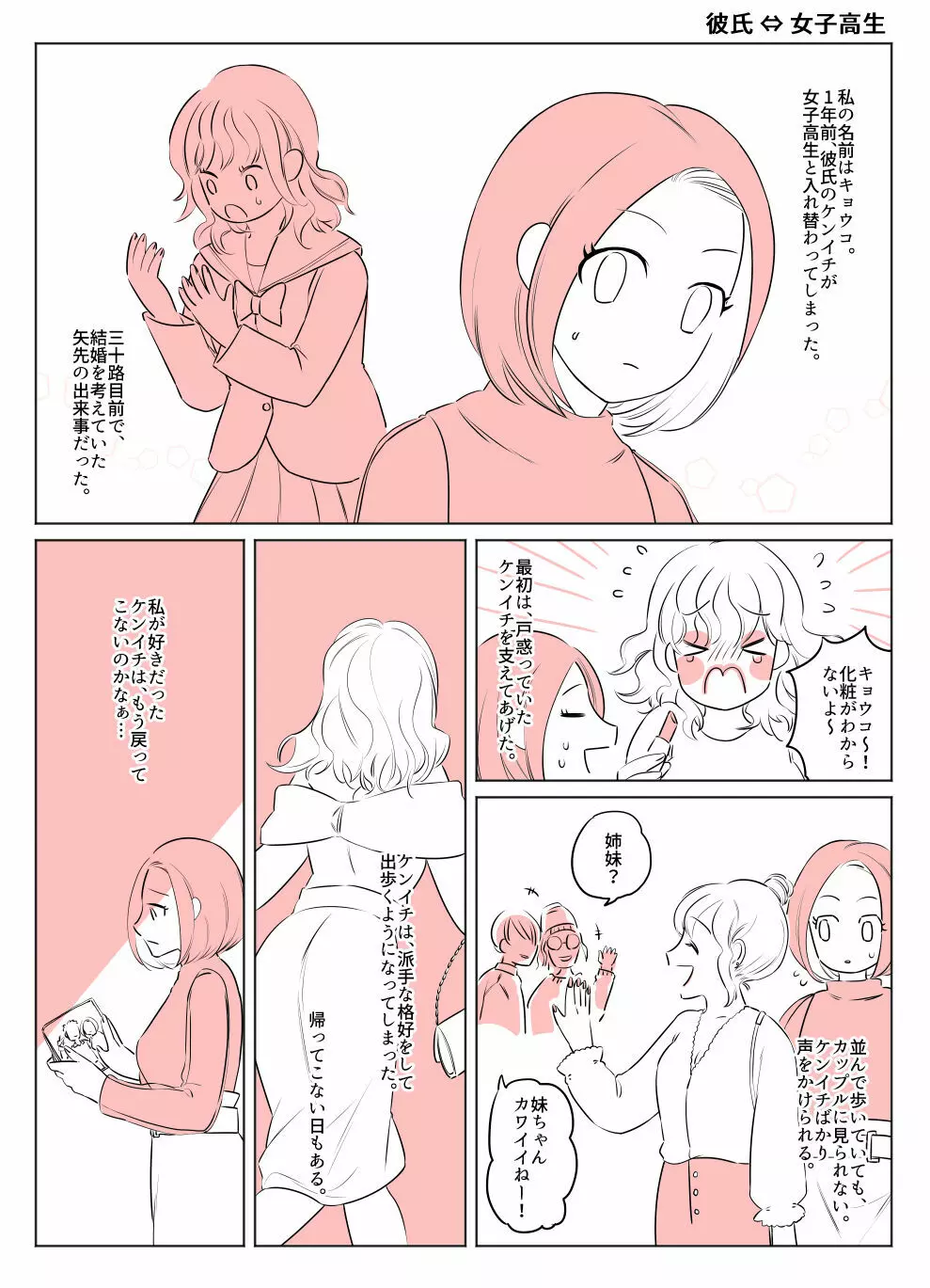 入れ替わりテロ事件から一年後 Page.8