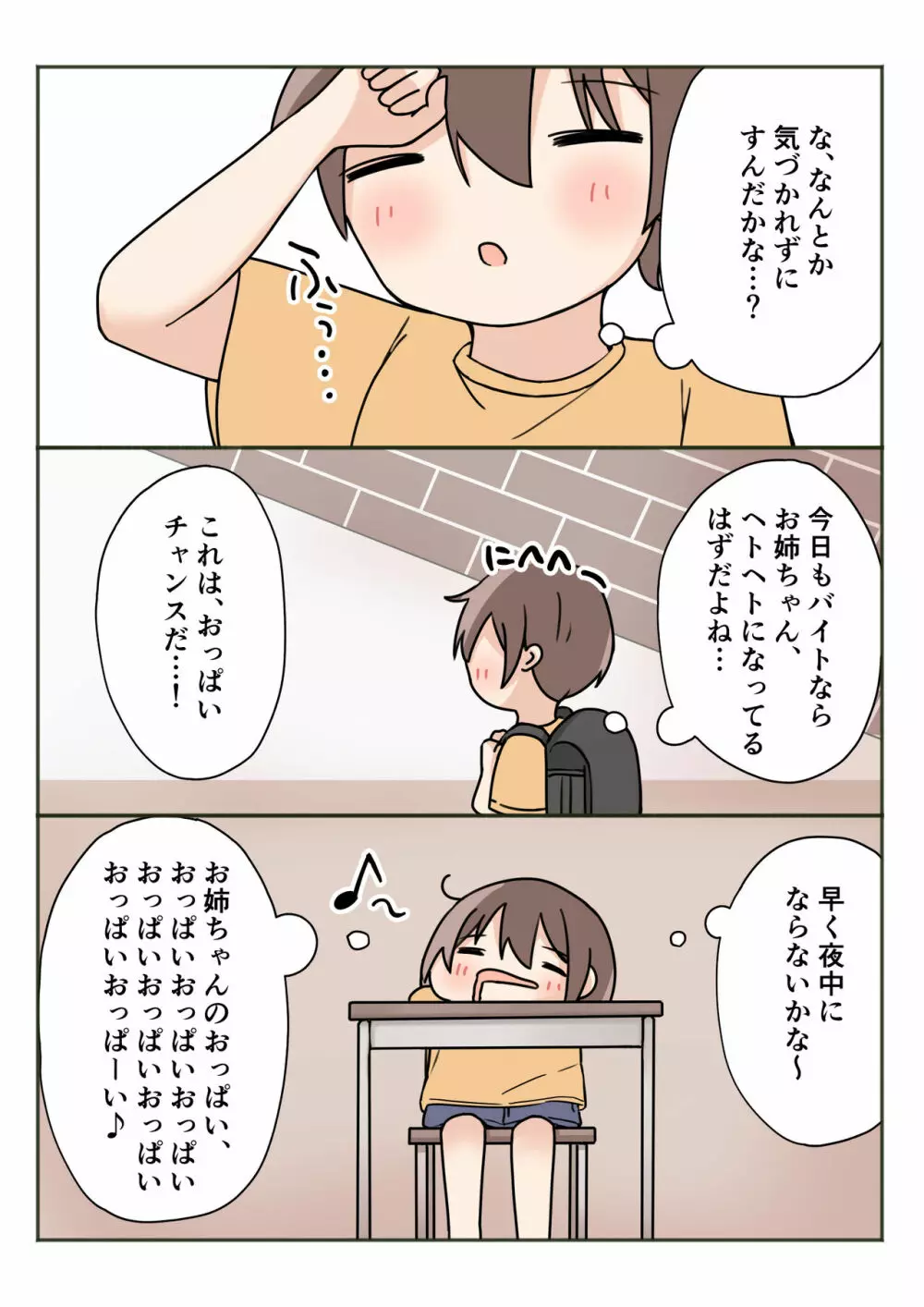 ボクのお姉ちゃんが全然起きないので Page.14