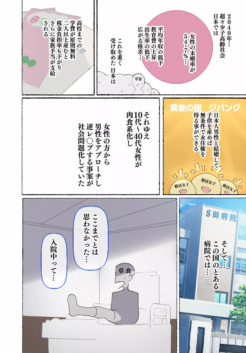 [愛国者 (アゴビッチ姉さん)] ~もしもオOニーの介護をしてくれるナースさんがいたら…♥~ Page.5
