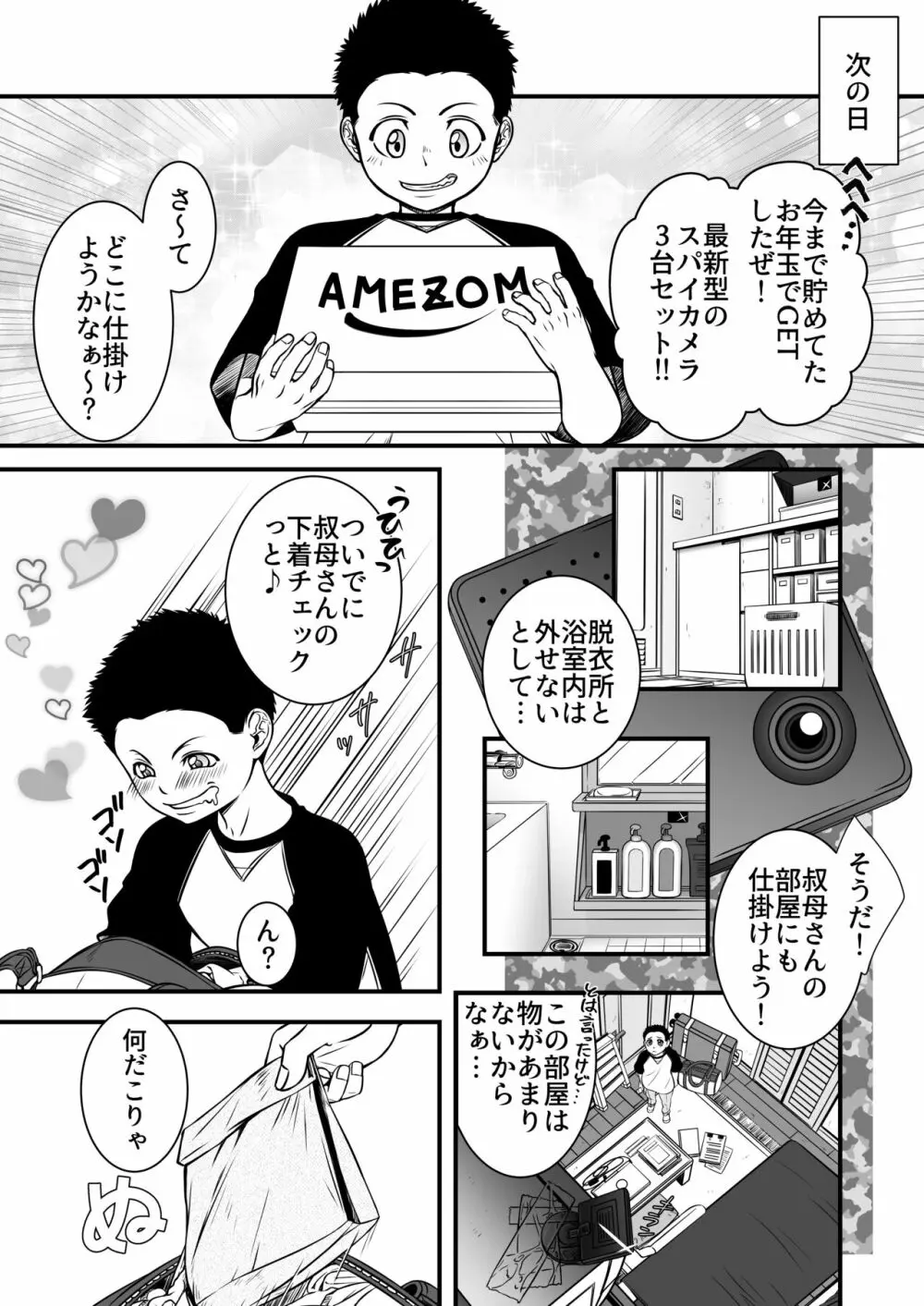 僕の叔母さん観察記録 Page.7