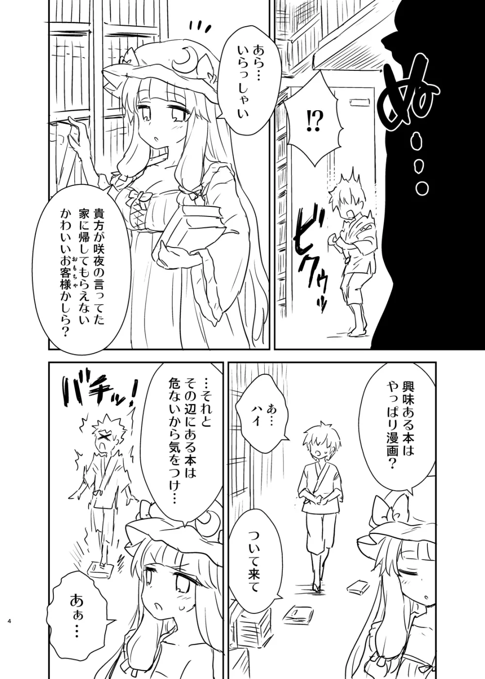 パチュリー様があらわれた！ Page.3