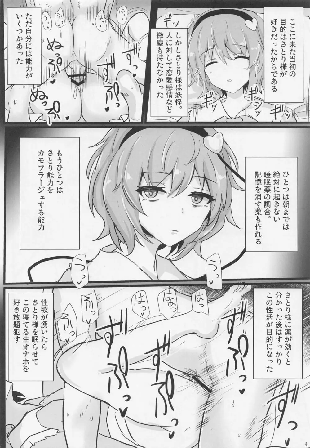 地霊殿睡眠姦記録 vol.1 Page.3