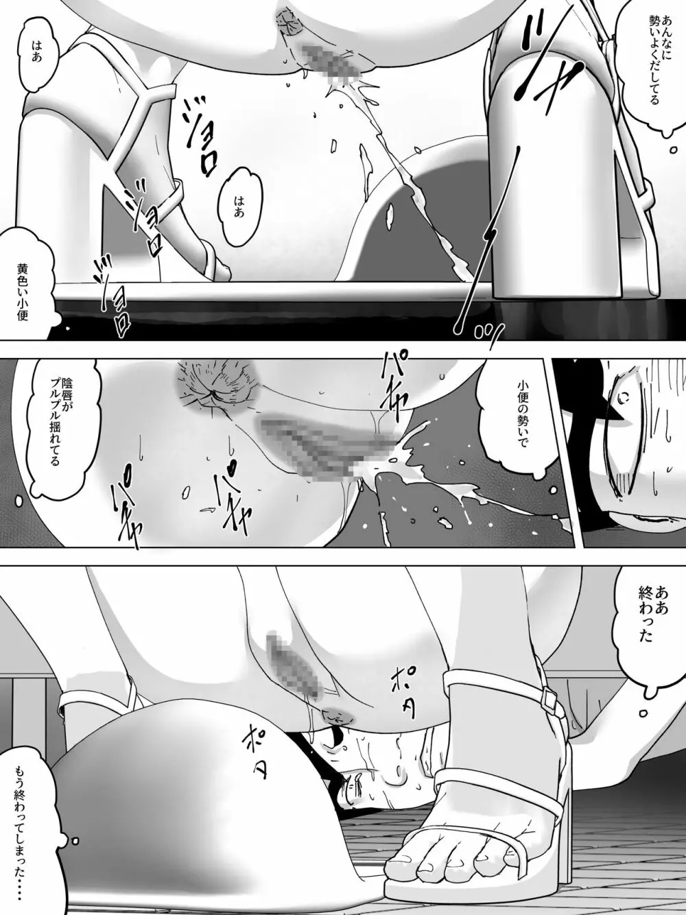 隙間から見える尻~女子便所覗き~ Page.5