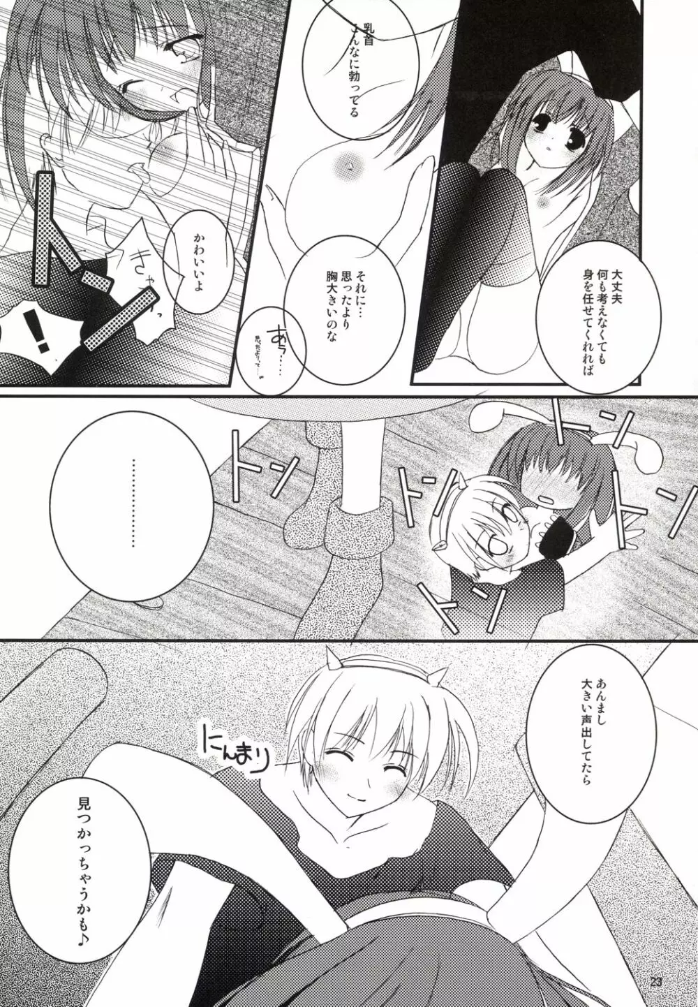 アコたん騎士たんの事情 ～壁する側と壁される側のカンケイ～ Page.23