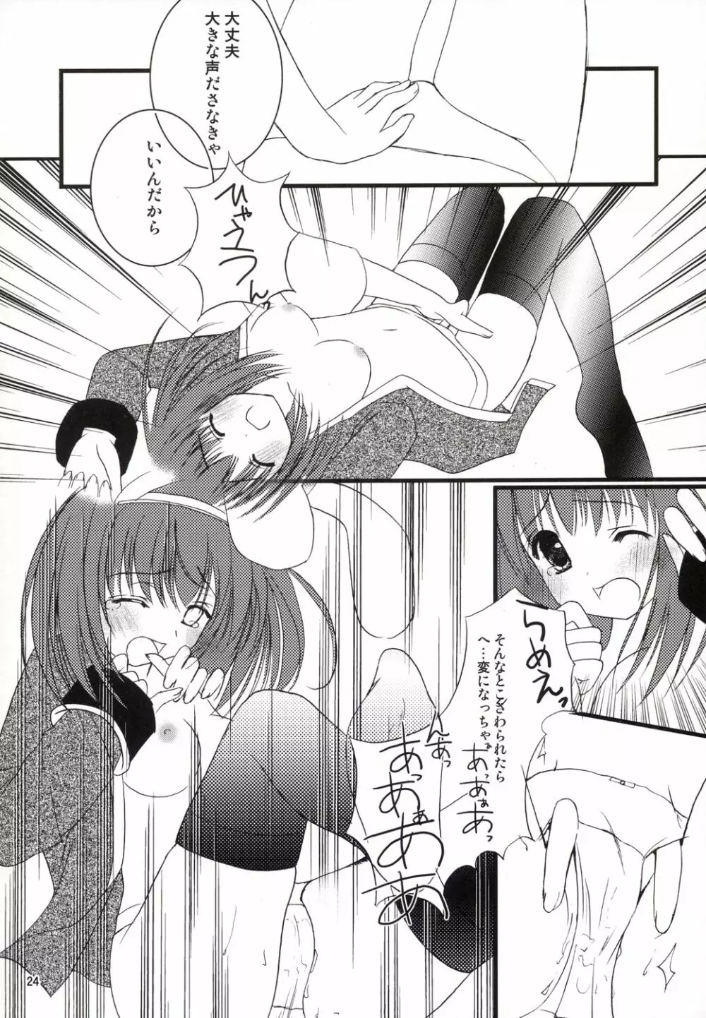 アコたん騎士たんの事情 ～壁する側と壁される側のカンケイ～ Page.24