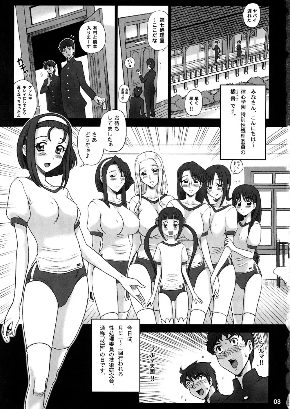 20回転 私立律心学園 技術研究会～前立腺マッサージと肛門愛撫。 Page.2