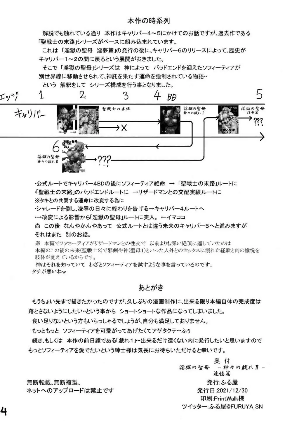 (C99) [ふる屋 (TAKE)] 淫獄の聖母 -神々の戯れII- 追憶篇 (ソウルキャリバー) Page.33