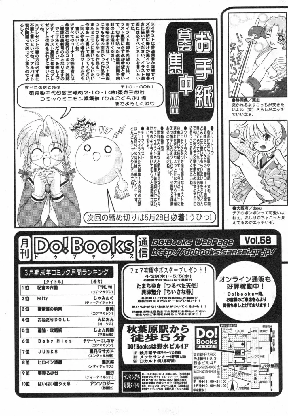 コミック ミニモン 2004年6月号 VOL.13 Page.201