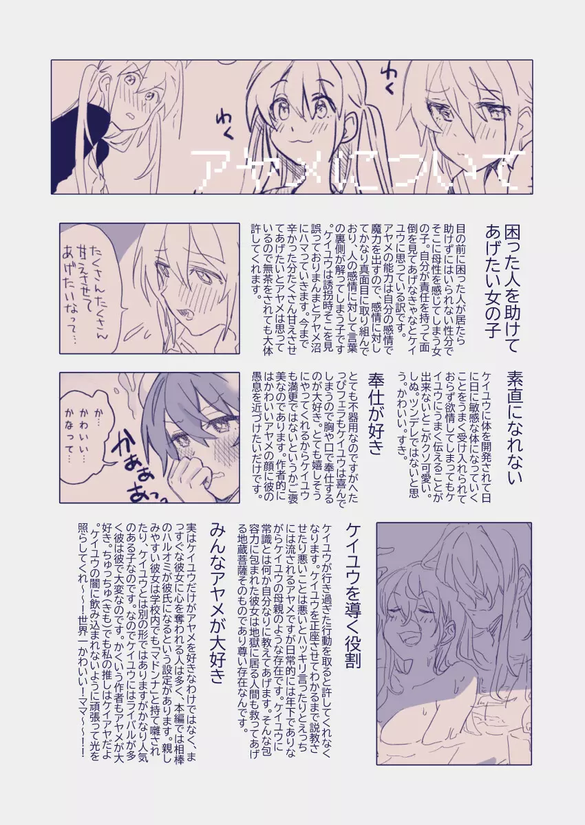 江崎アヤメは羞恥心で魔力が出る Page.463