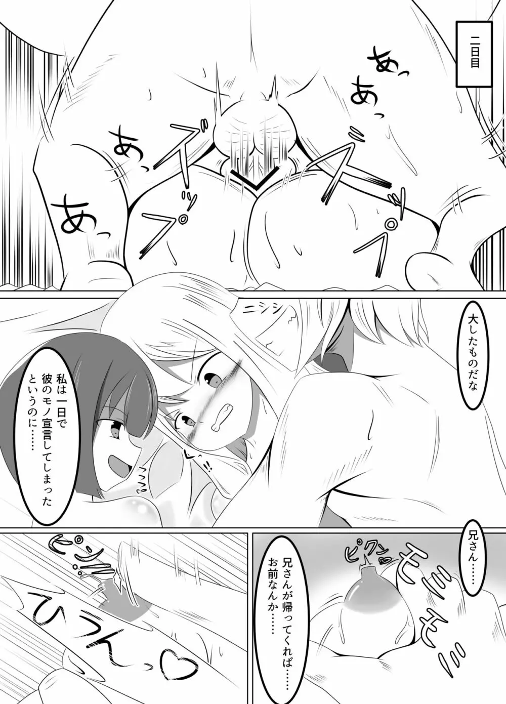 不在の兄と引きこもりの妹 Page.6