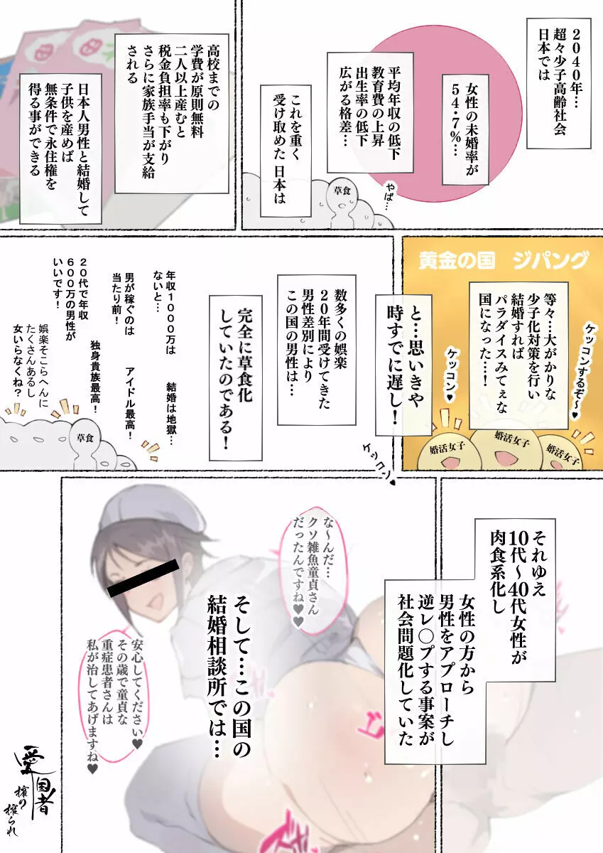 昨日、結婚相談所で出会った女の子に逆レイプされた 少子化対策 婚活編 Page.7