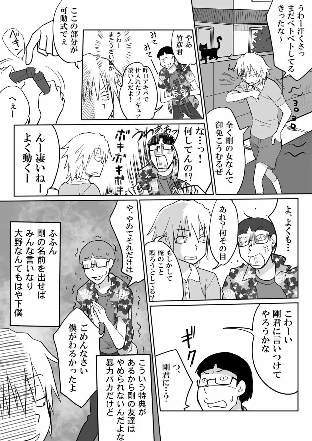 三下の俺が美少女になって犯されるわけがない! Page.3