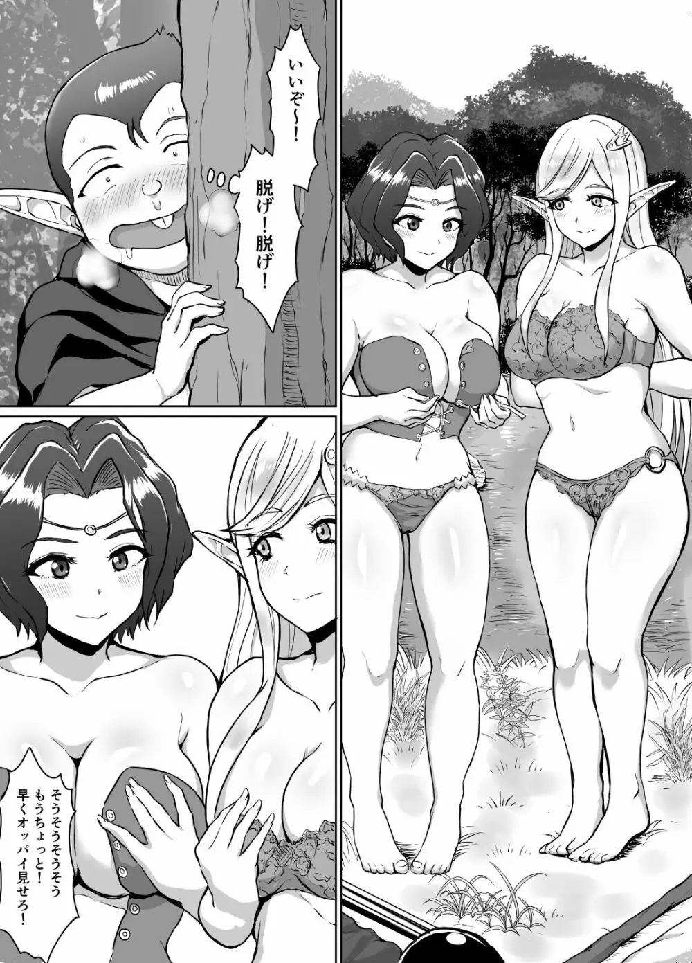 スケベエルフと冒険者ギルド ~大魔導士討伐編~ Page.9