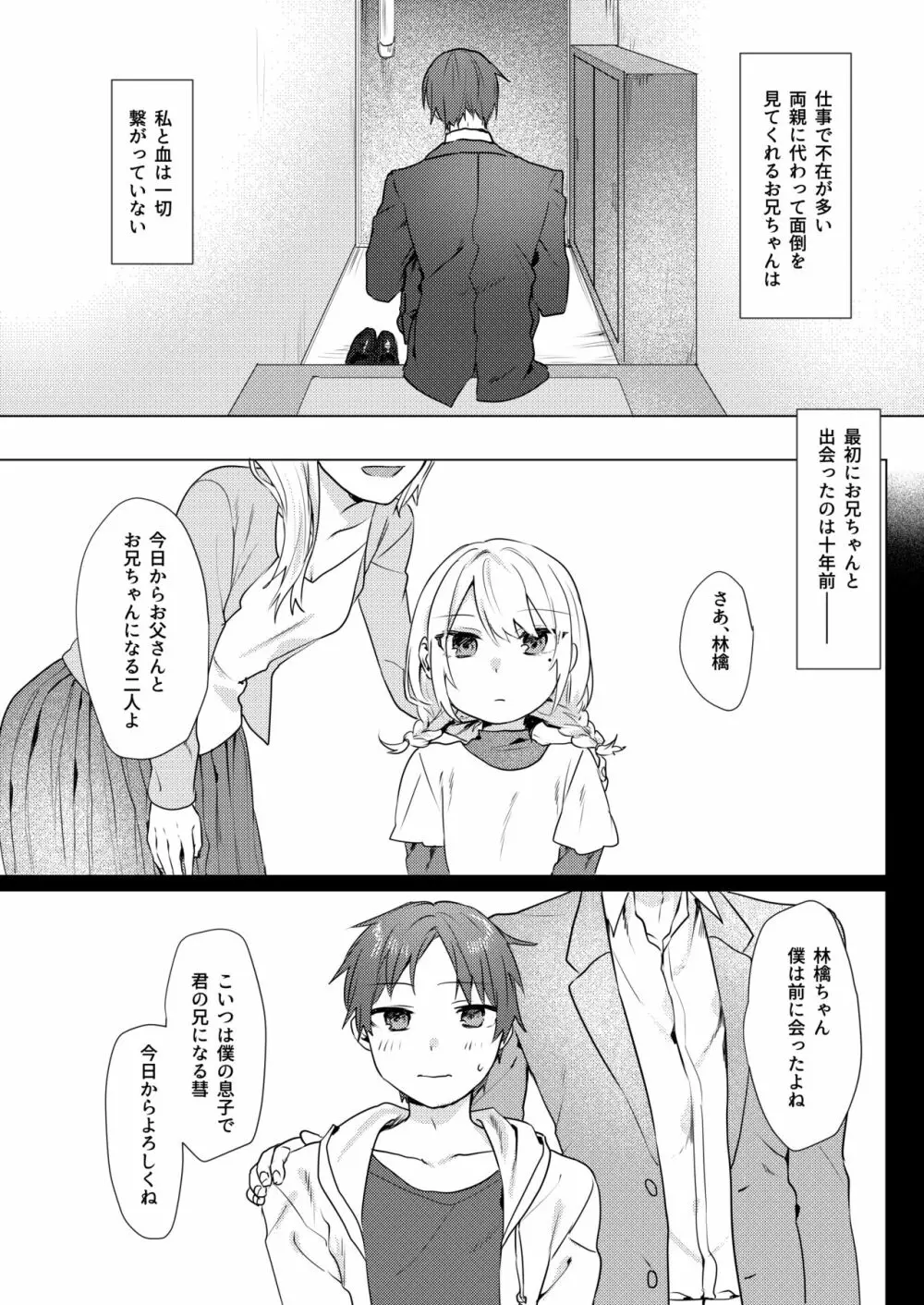 おにいちゃんゆうわくけいかく Page.7