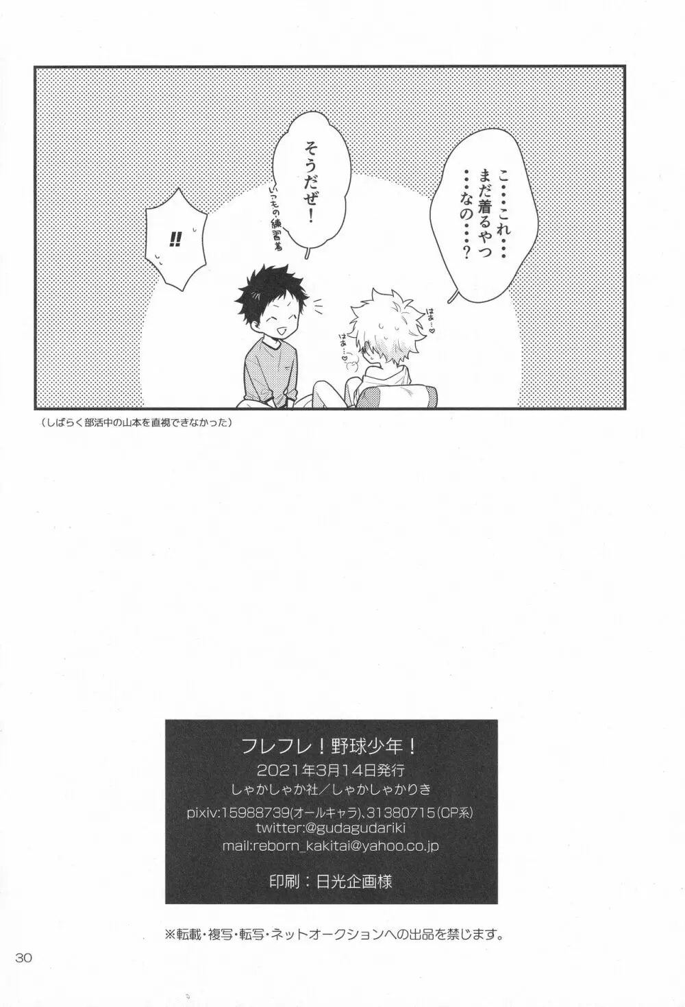 フレフレ!野球少年! Page.29