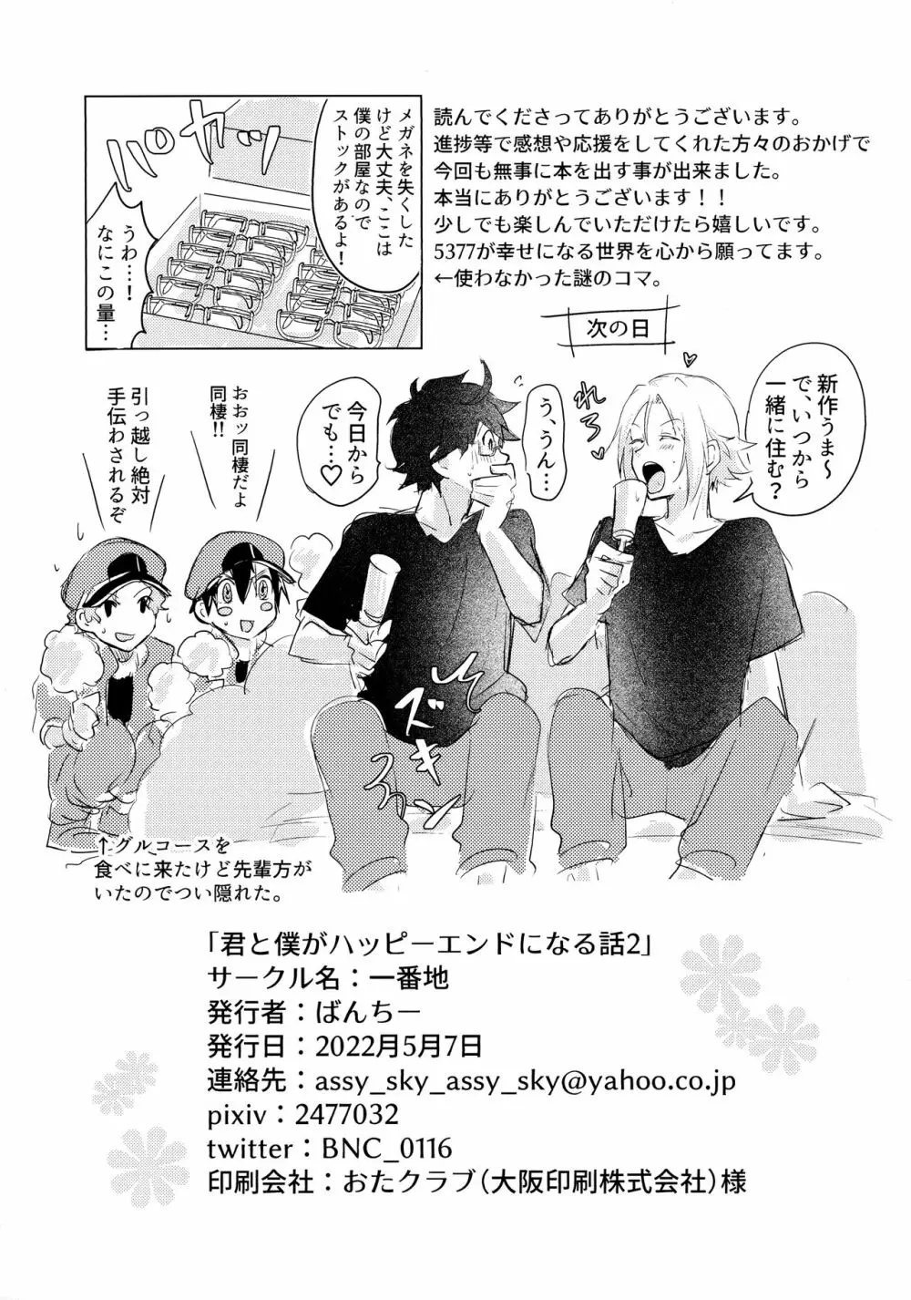 君と僕がハッピーエンドになる話2 Page.37