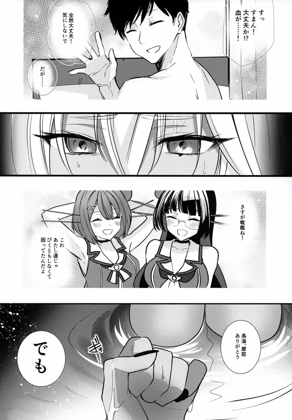 武蔵さんの夜事情 秘書艦の匙加減編 Page.9