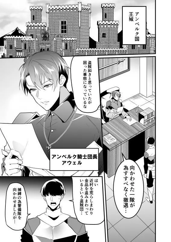 操り凌辱騎士 Page.3