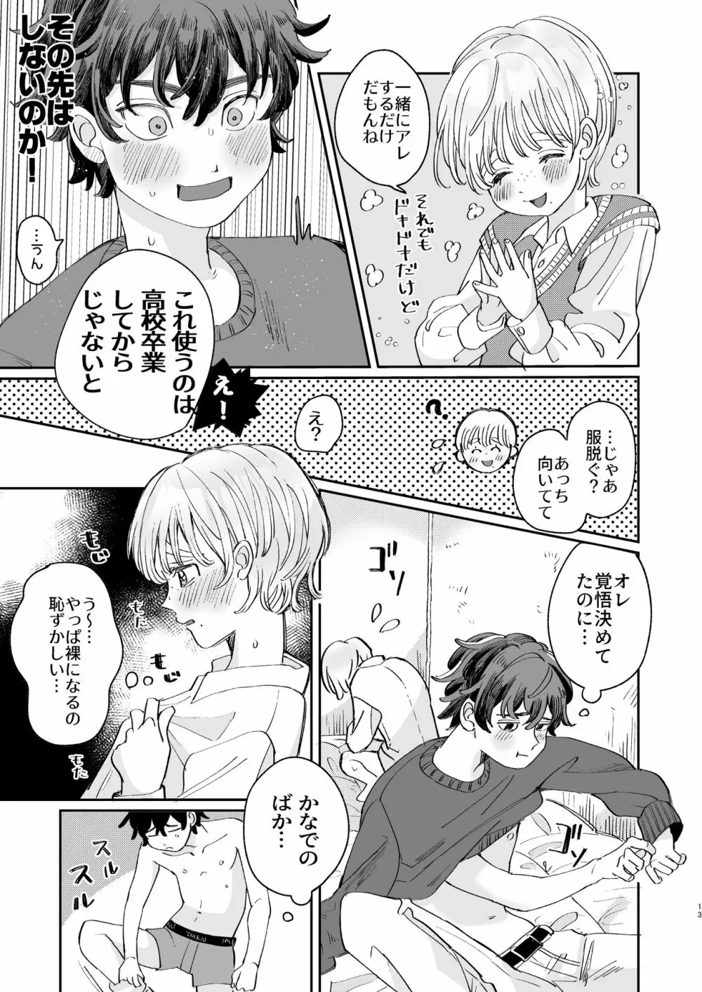 いれるのはダメ! Page.13