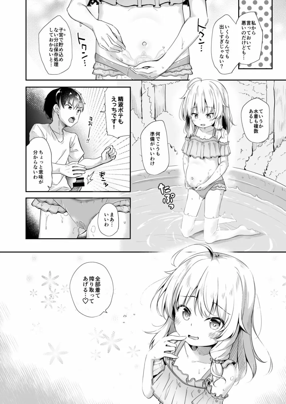 魔女と密かな水アソビ Page.11