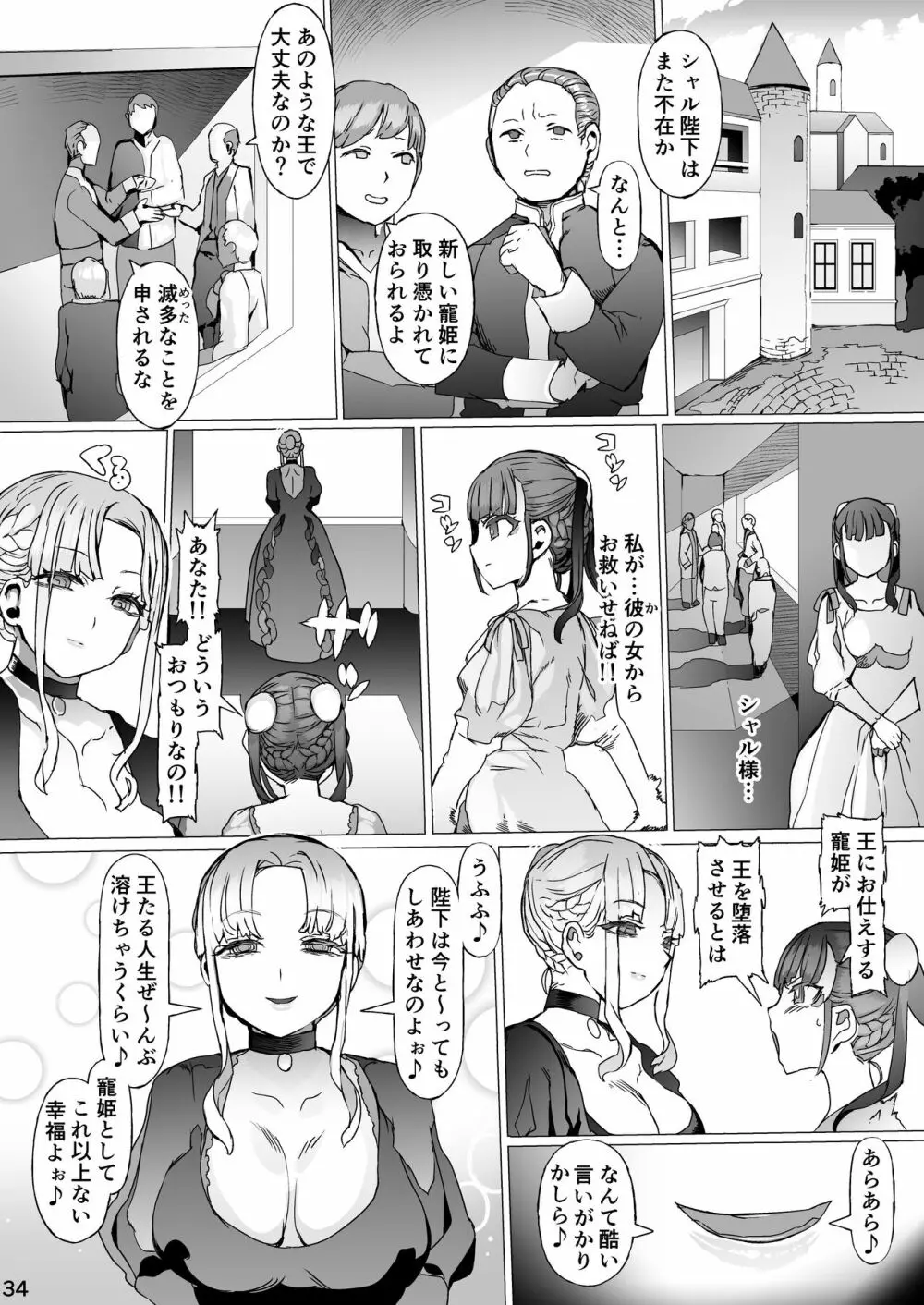 賢帝を歪めた悪姫 Page.35