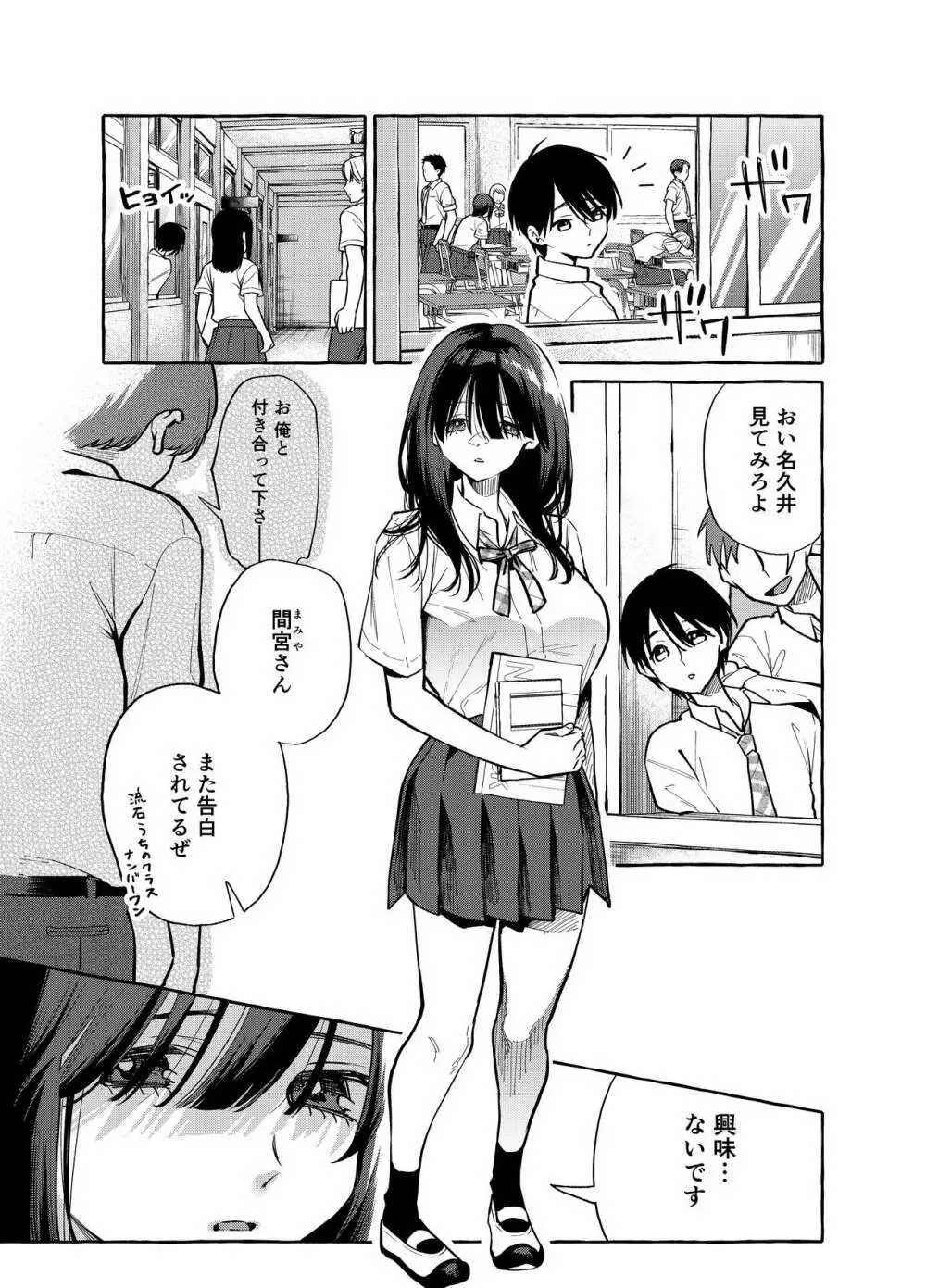 隣の席の間宮さん Page.2