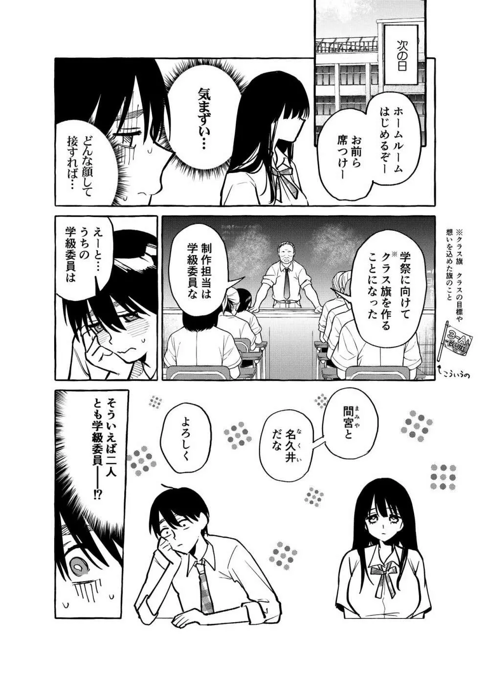 隣の席の間宮さん Page.9