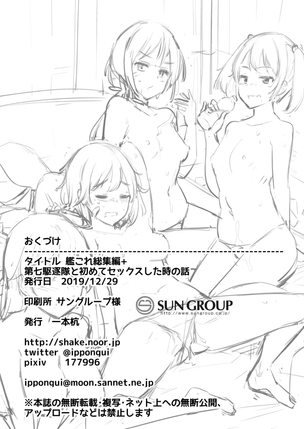 艦これれ総集編+ 第七駆逐隊と初めてセックスした時の話 Page.145