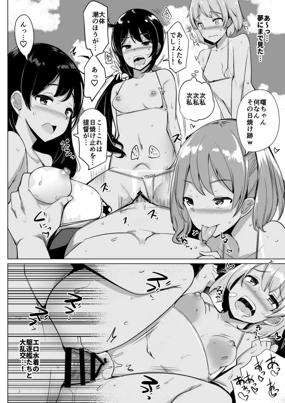 艦これれ総集編+ 第七駆逐隊と初めてセックスした時の話 Page.79