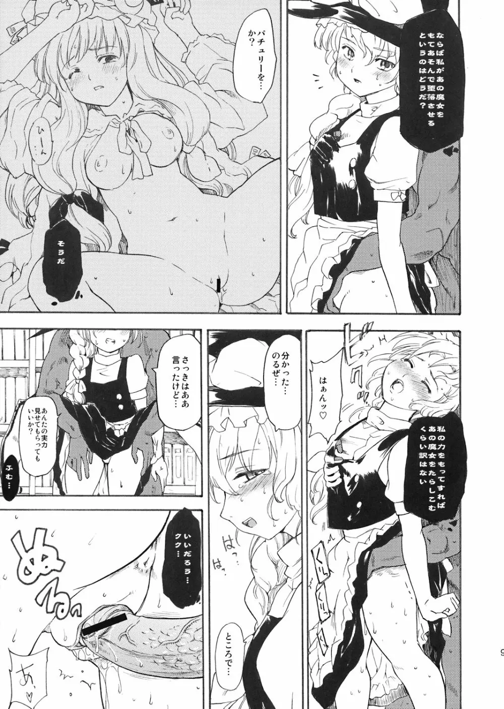 東方浮世絵巻 パチュリー・ノーリッジ Page.8