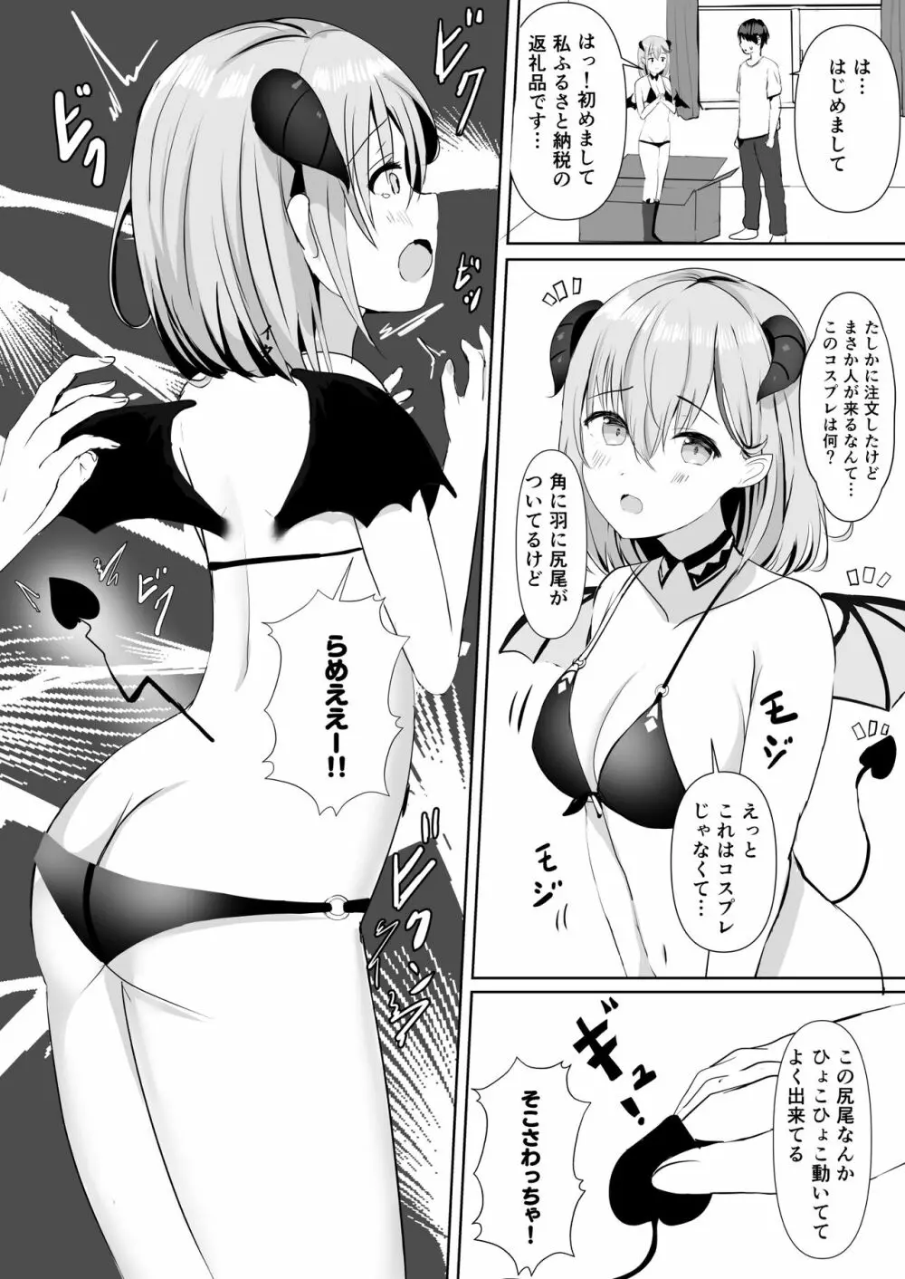 ふるさと納税したら陰キャなサキュバスが返礼されました Page.9