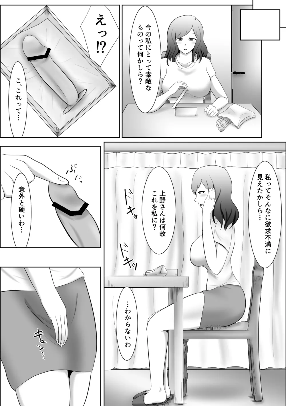 単身赴任中の夫が居ぬ間に性欲を満たす妻 Page.5