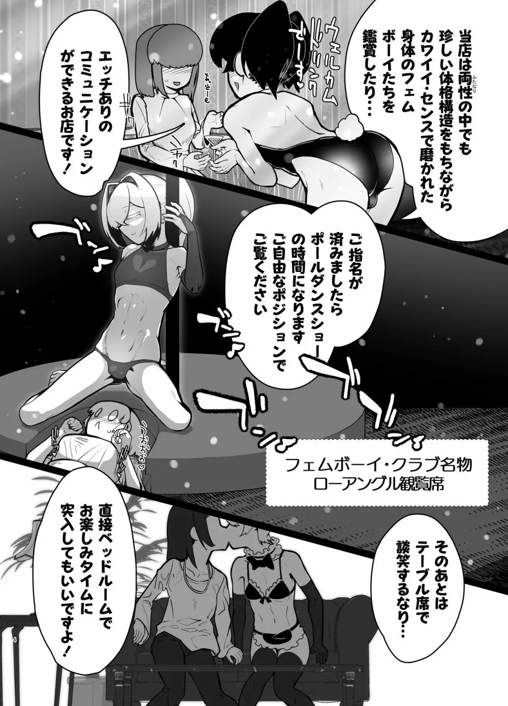 ふたなりの街のフェムボーイ・クラブ Page.3