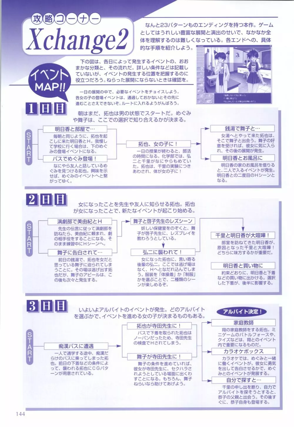 XChange 2 & Tokimeki Check in Page.145