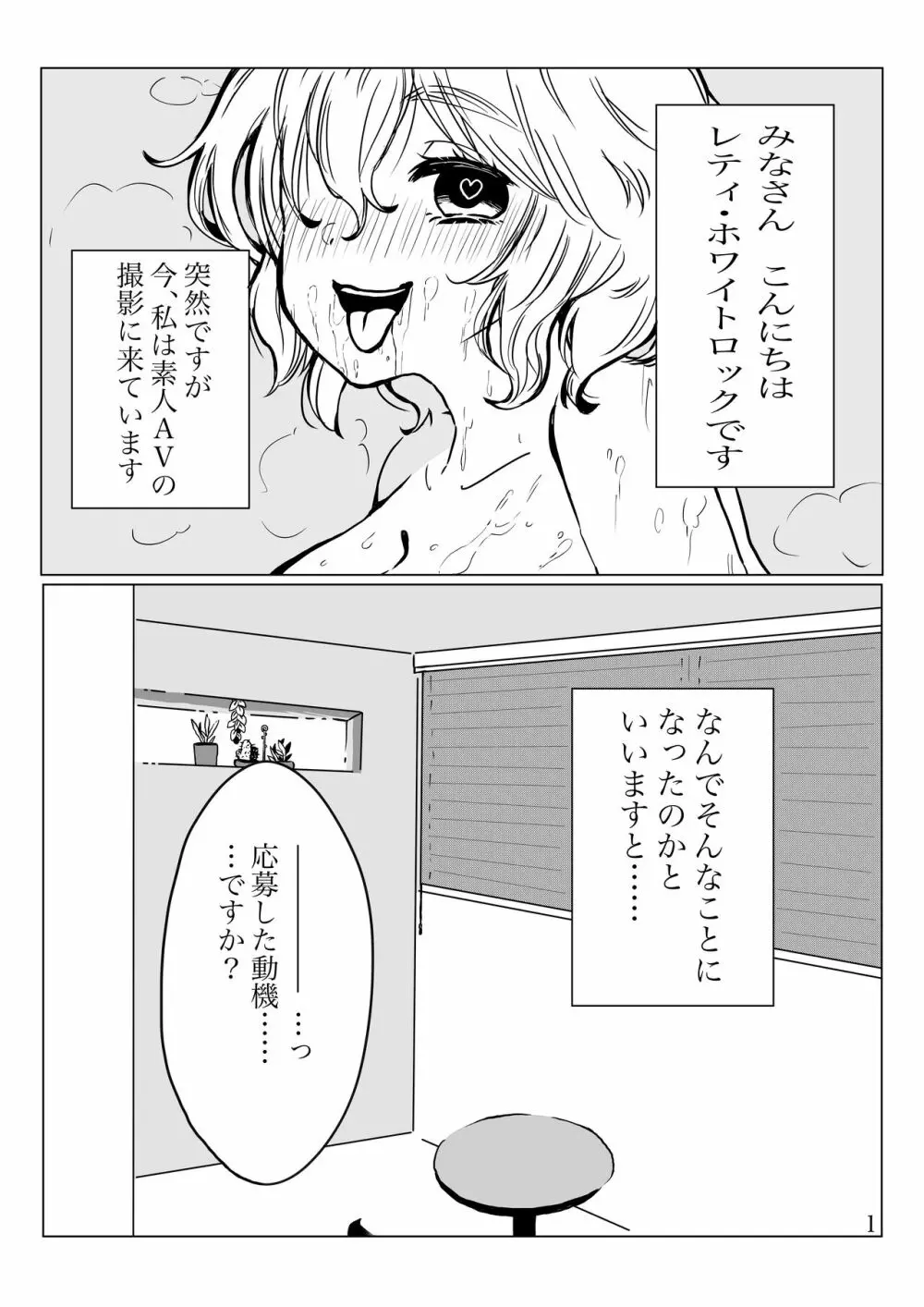 レティさん素人AVやるってよ。 Page.2