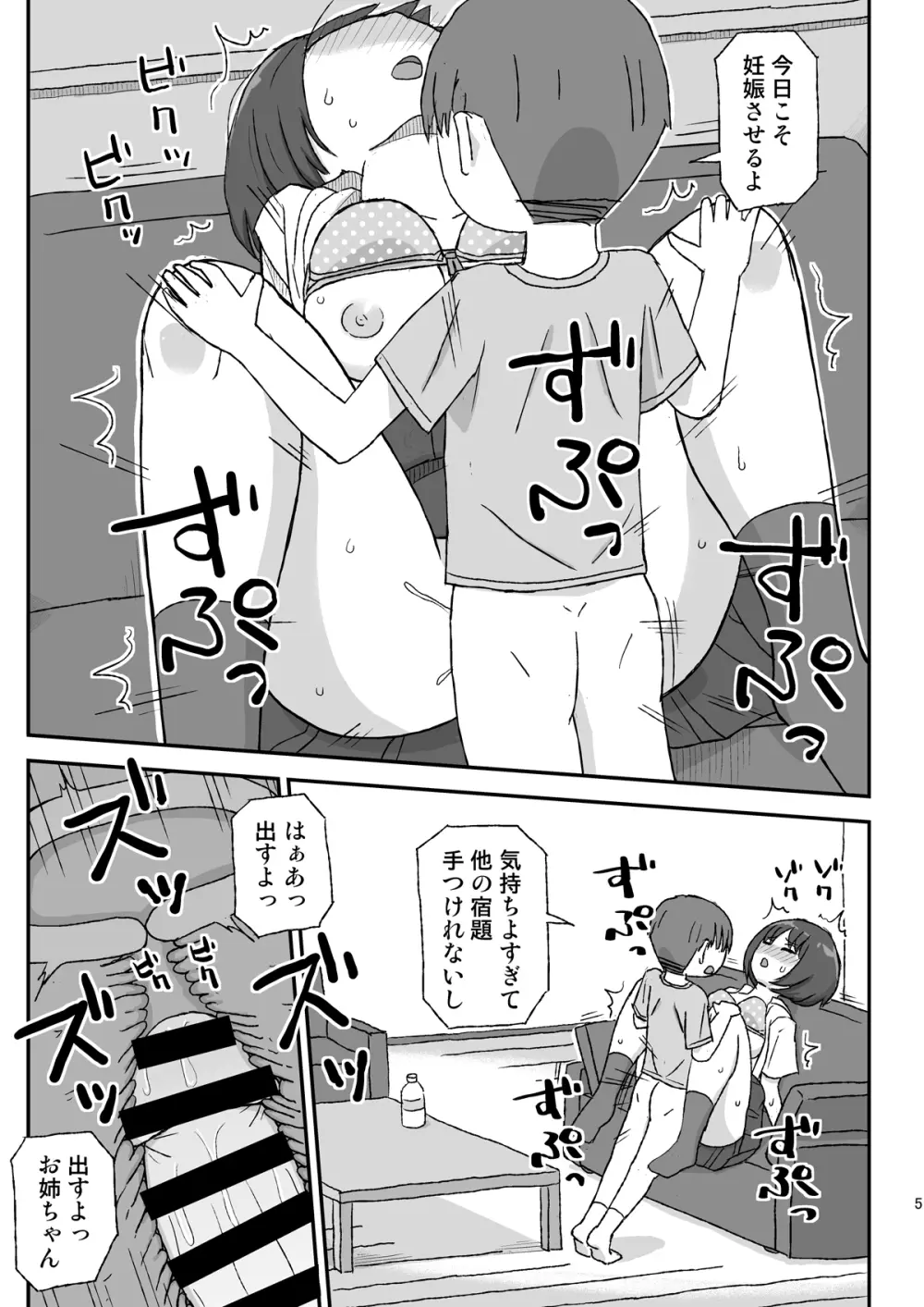 お姉ちゃんは何日で妊娠するのか Page.5