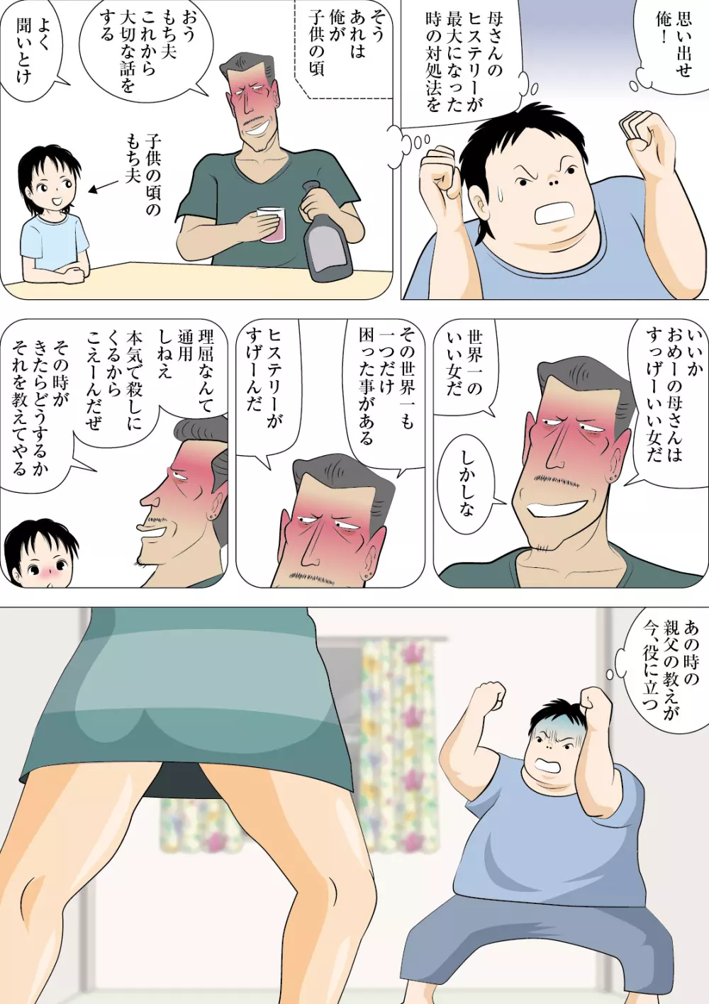 元ヤン母さんを犯せ! Page.8