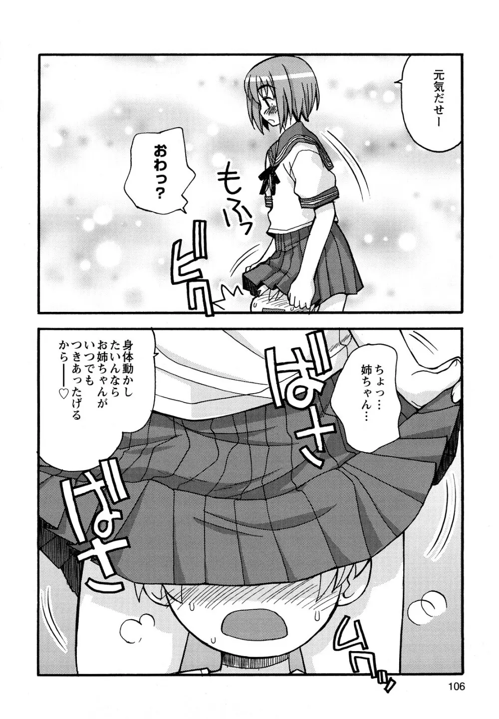 ぼくだって姉とセックスしてみたい！ Page.108