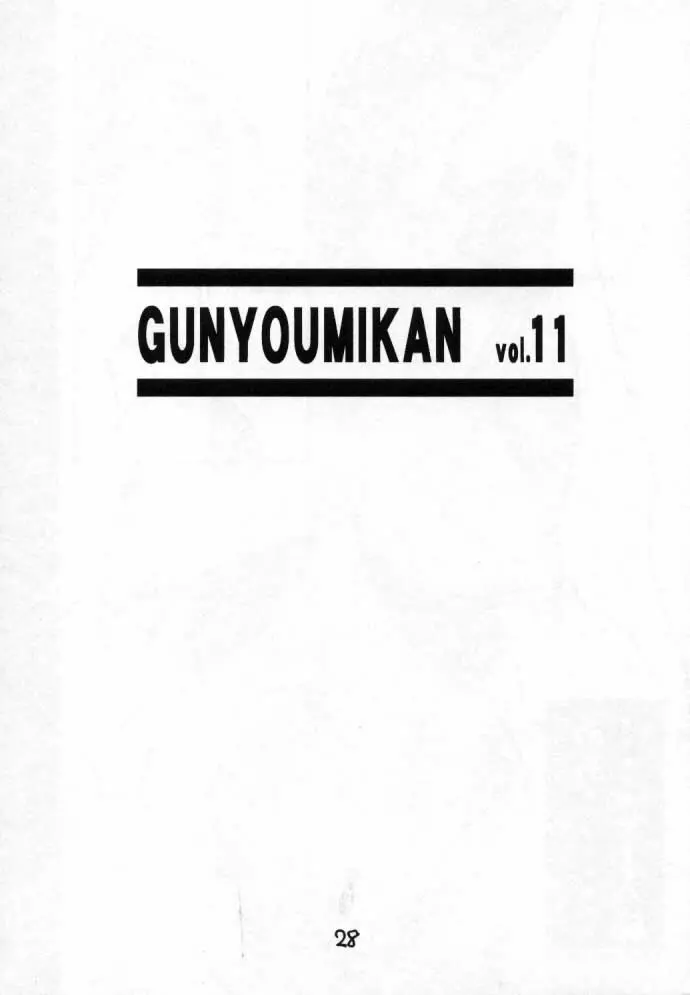 GUNYOU MIKAN vol.11 Page.27