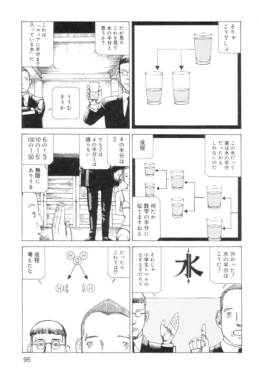 穴、文字、血液などが現れる漫画 Page.97