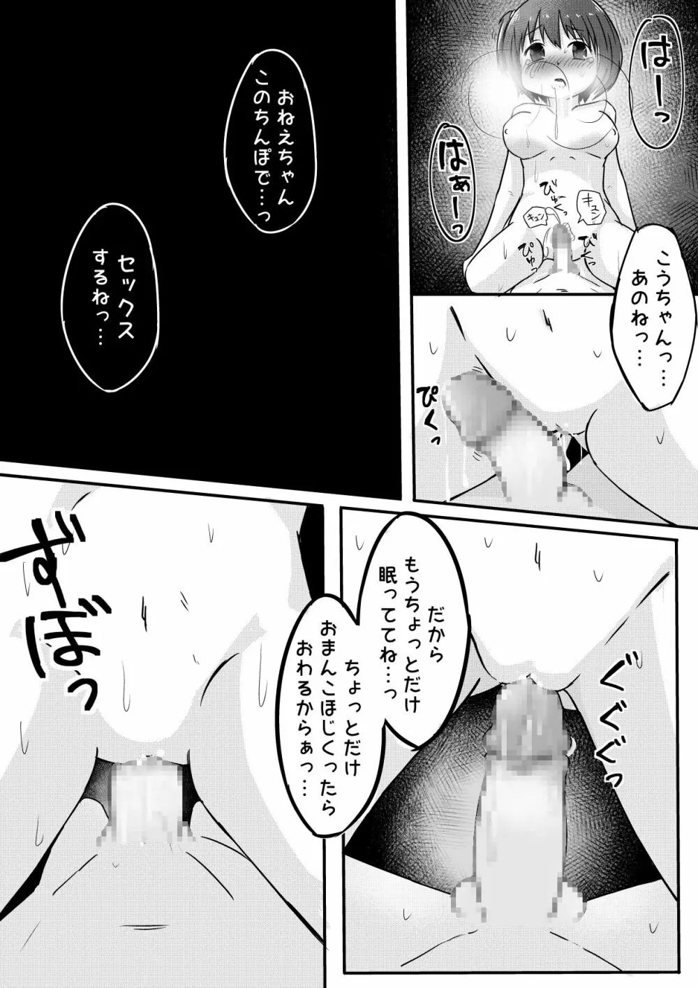 弟ちゃんを薬で眠らせて犯してみた。 Page.8