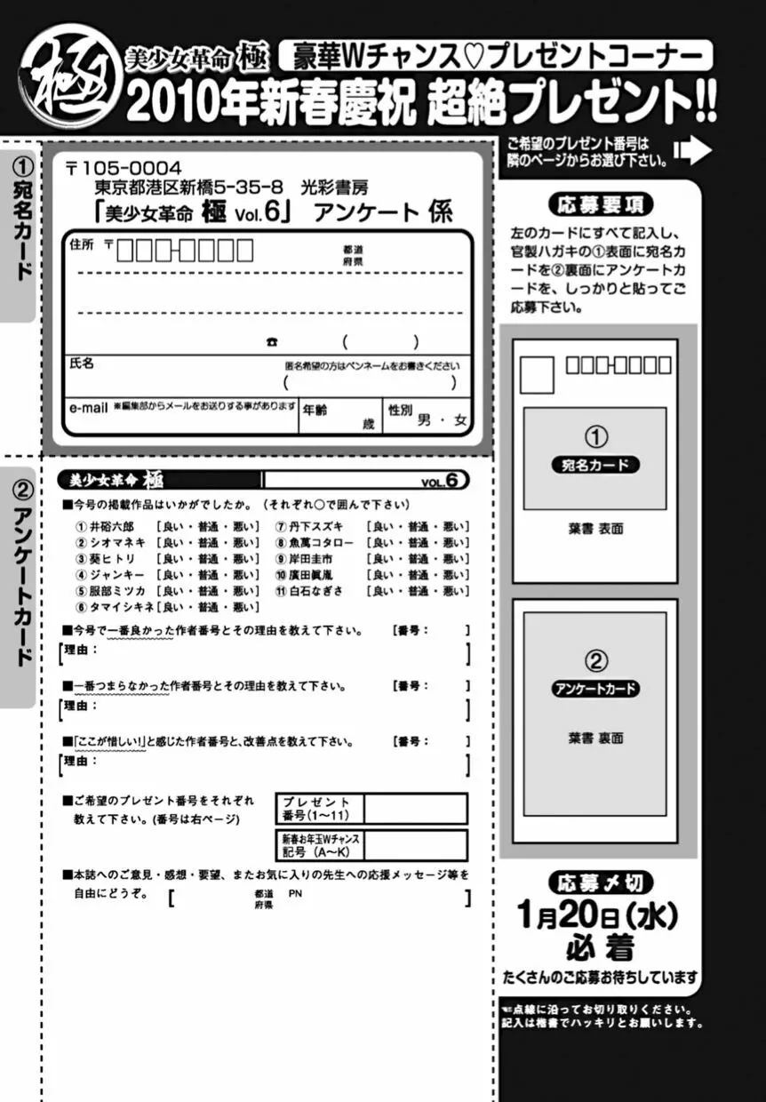 美少女革命・極 2010年2月号 Vol.6 Page.209